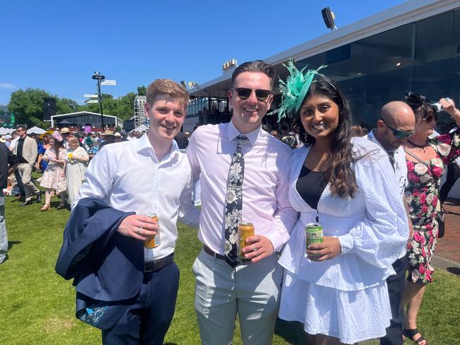 James Hiddick, Lachlan Gall and Rebecca Bobby