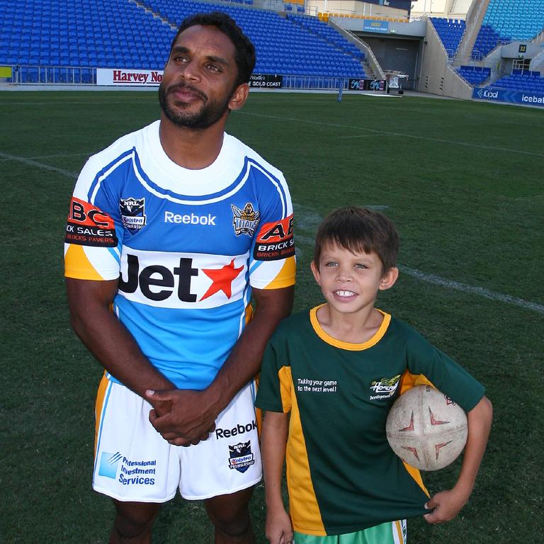 Preston Campbell and Jayden Campbell over the years.