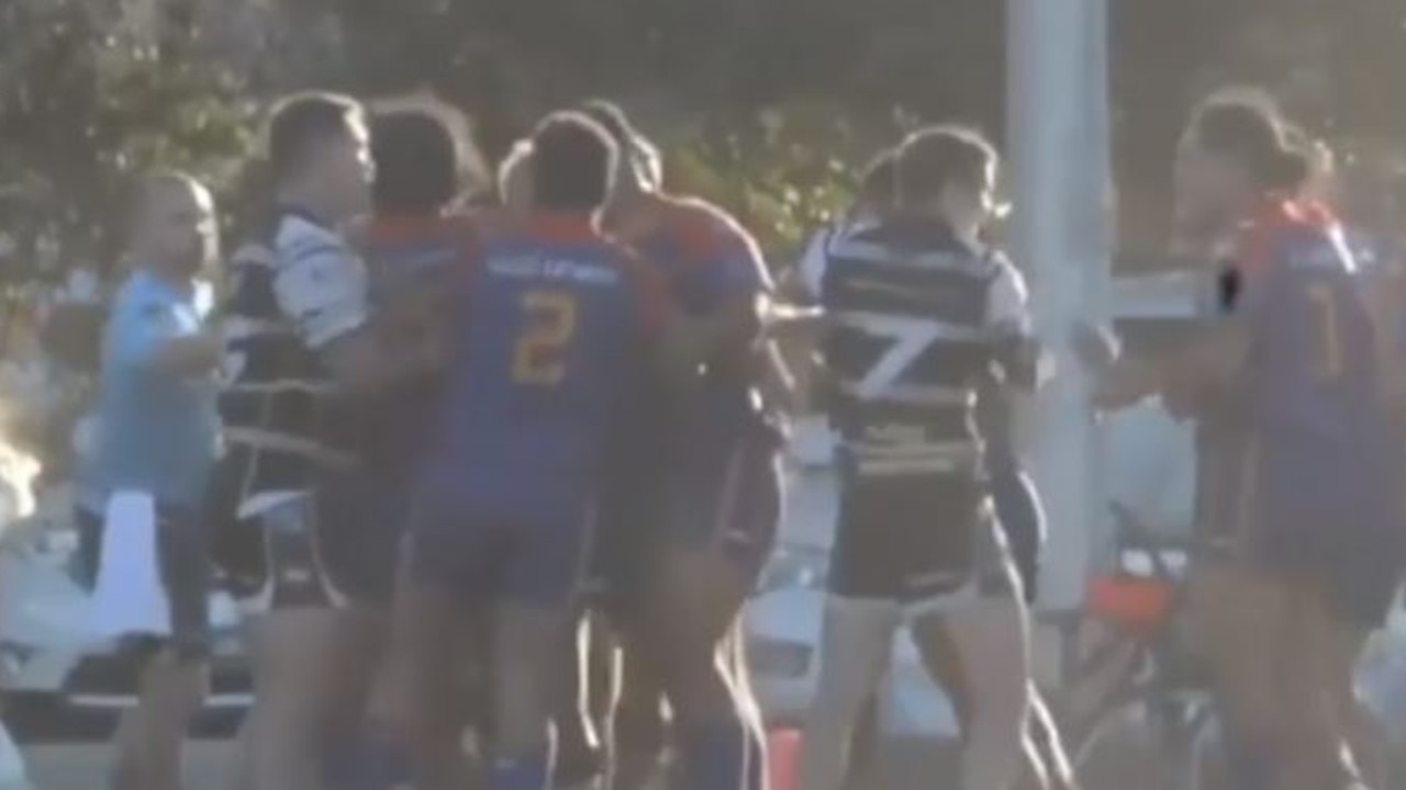 Players are facing a 10-year ban for their part in a wild brawl in an A-grade game over the weekend.