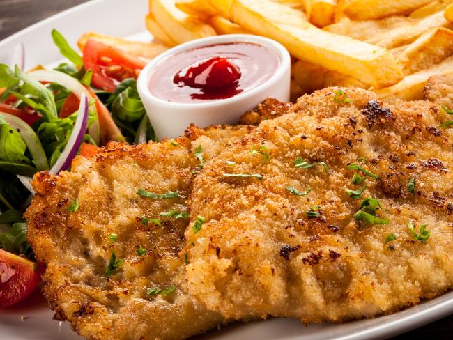 World food map: Germany's schnitzel.