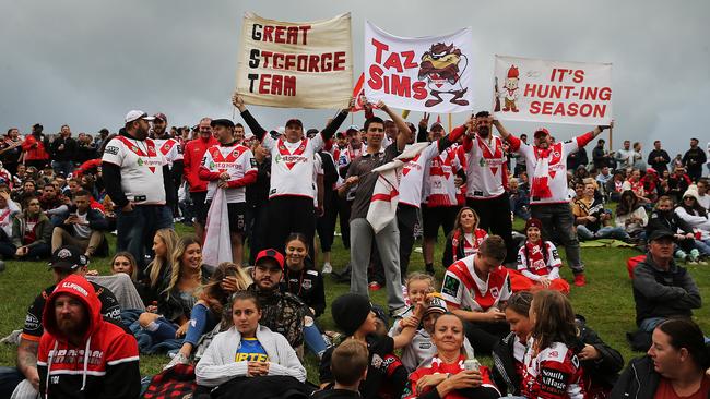 Crowds will start to return to NRL games this weekend. Picture: Jane Dempster