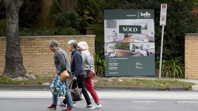 Toorak’s average income has dropped, according to new figures. Picture: Andrew Henshaw