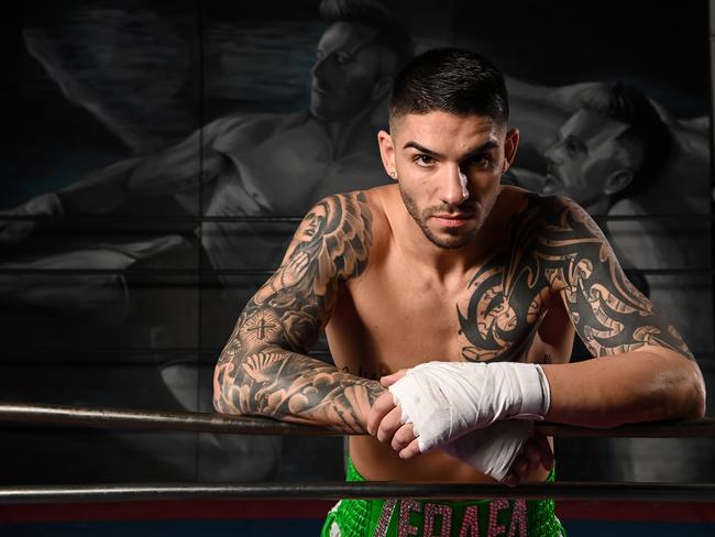 Michael Zerafa has threatened to pull out of the fight. Picture: Grant Trouville.