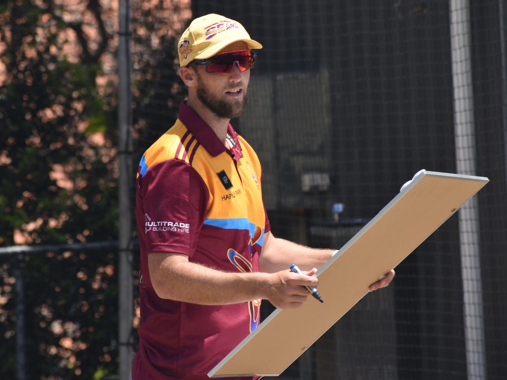 CQ Centurions under-18 boys cricket coach Jeff Case.