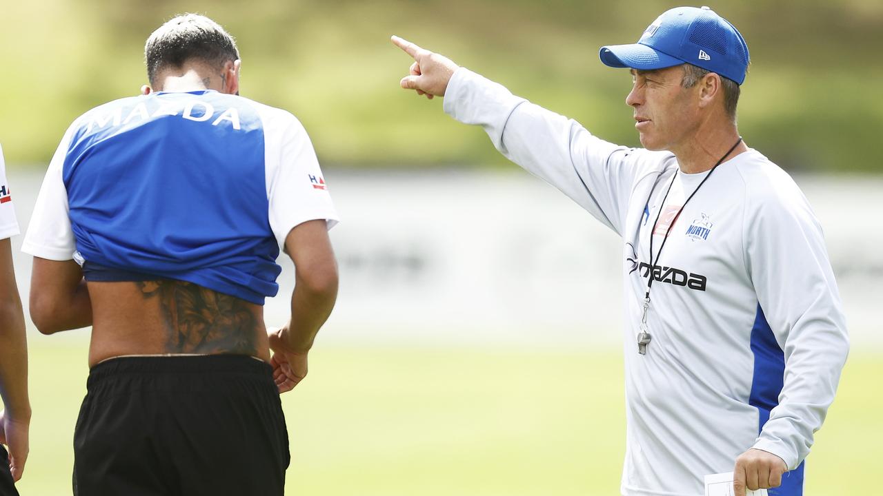 Alastair Clarkson is leading the Roos in 2023. Picture: Getty Images