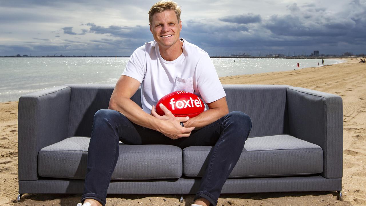 Nick Riewoldt made quite a name for himself on Fox Footy's On the Couch for his hard-hitting opinion.