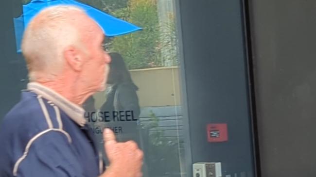 Fernvale resident Kevin John Barnes leaving the Ipswich Courthouse on February 20, 2023. Picture: Nicola McNamara