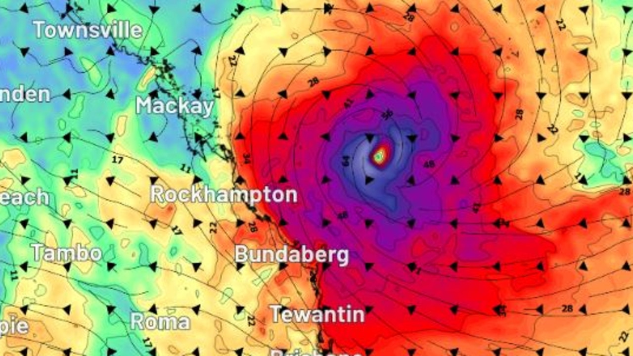 Tropical Cyclone Alfred is expected to strengthen further over the next 24 to 48 hours, into a category three system. Picture: Weatherzone