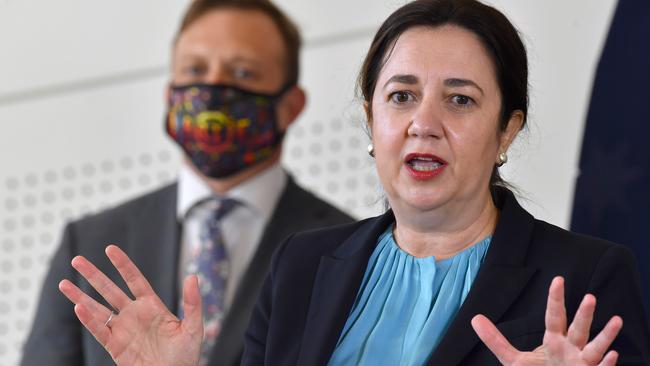 Queensland Premier Annastacia Palaszczuk. Picture: NCA NewsWire / John Gass