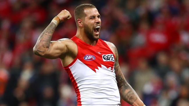 Swans superstar Lance Franklin. Picture: Getty Images