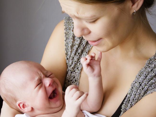 Generic photo of a mother and baby - post natal depression. Picture: iStock