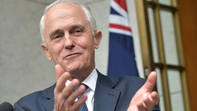 Malcolm Turnbull on the day of his exit as prime minister. Picture: AFP