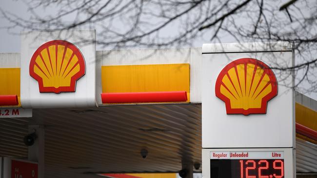 Royal Dutch Shell has posted a massive loss. Picture: AFP