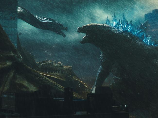 ‘King of the Monsters is big, dumb — but not nearly as much fun as the infinitely superior Kong: Skull Islands.’ Picture: Roadshow Pictures/Warner Brothers.