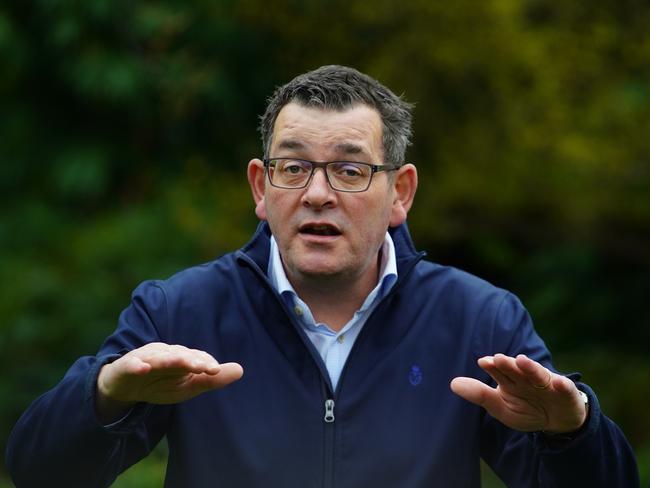 Former Premier Daniel Andrews led the charge for Victoria’s doomed hosting of the 2026 Games. Picture: NCA NewsWire