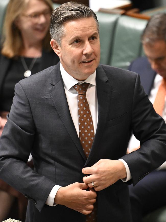 Health Minister Mark Butler. Picture: Martin Ollman/NewsWire