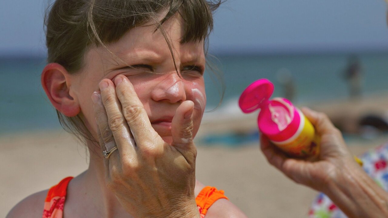 Sunscreen is 'really important' all year round