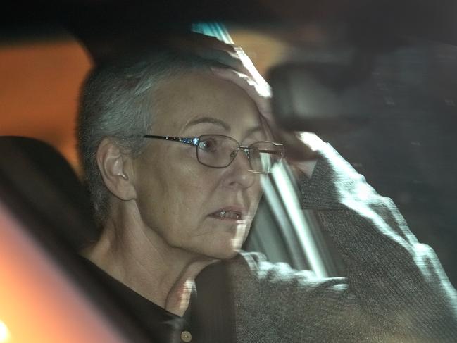 ADELAIDE, AUSTRALIA - NewsWire Photos AUGUST 13, 2024: Caroll Hopkinson, mental health nurse accused of murdering her husband is granted bail, seen leaving the Adelaide Women's Prison. NewsWire / Dean Martin,