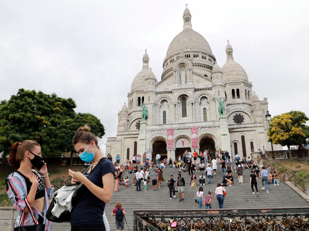 Le Sacre Coeur in Paris. Picture: Ludovic Marin/AFP