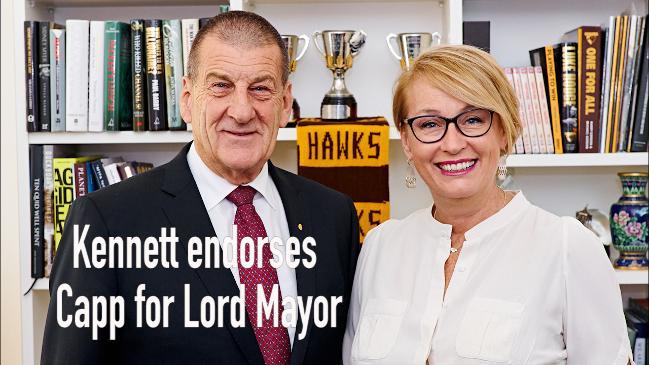 Kennett endorses Capp for Lord Mayor