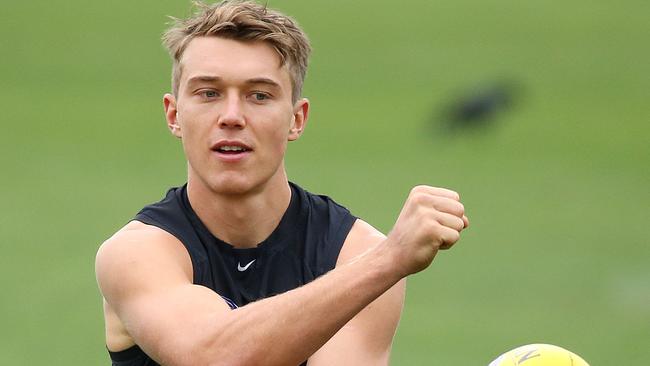 Patrick Cripps is set for a massive SuperCoach year. Picture: George Salpigtidis