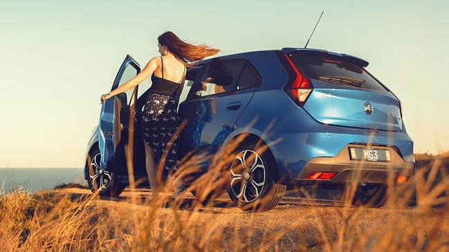 The MG3 is the best-selling light car in Australia.