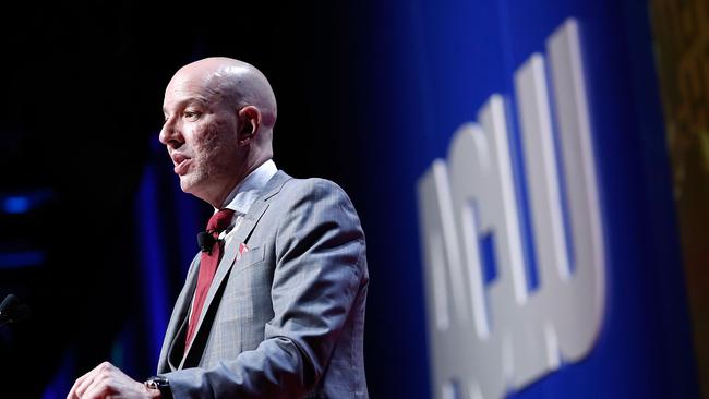 Anthony D. Romero is the Executive Director of the American Civil Liberties Union (ACLU), and the first Latino and openly gay individual to lead the organisation. Romero assumed leadership days before the September 11 attacks, guiding the ACLU through significant post-9/11 era challenges and the COVID-19 pandemic, and continues to address issues such as racial justice, voting rights, reproductive freedom, LGBTQ+ equality, and national security. Picture: Getty
