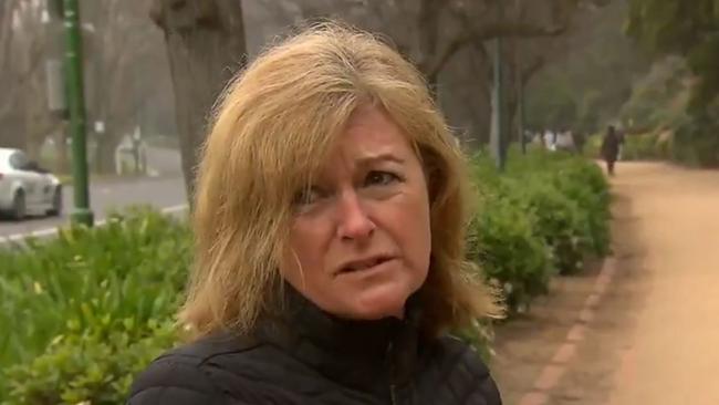 ‘I’ve done all of Brighton,’ a Melbourne woman declared in comments that have since gone viral. Picture: Nine News