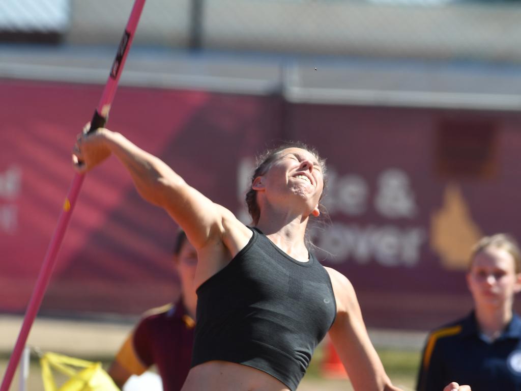 <p>North Queensland Athletics Championships at Townsville Sports Reserve. Taneille Crase. Picture: Evan Morgan</p>