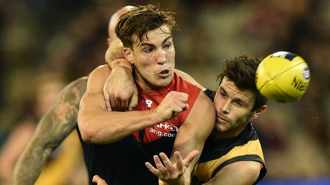 Jack Viney has signed a four-year deal to stay at Melbourne.