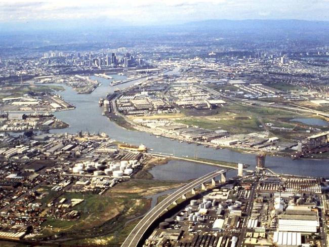 West Gate bridge seen during construction. Picture: Facebook