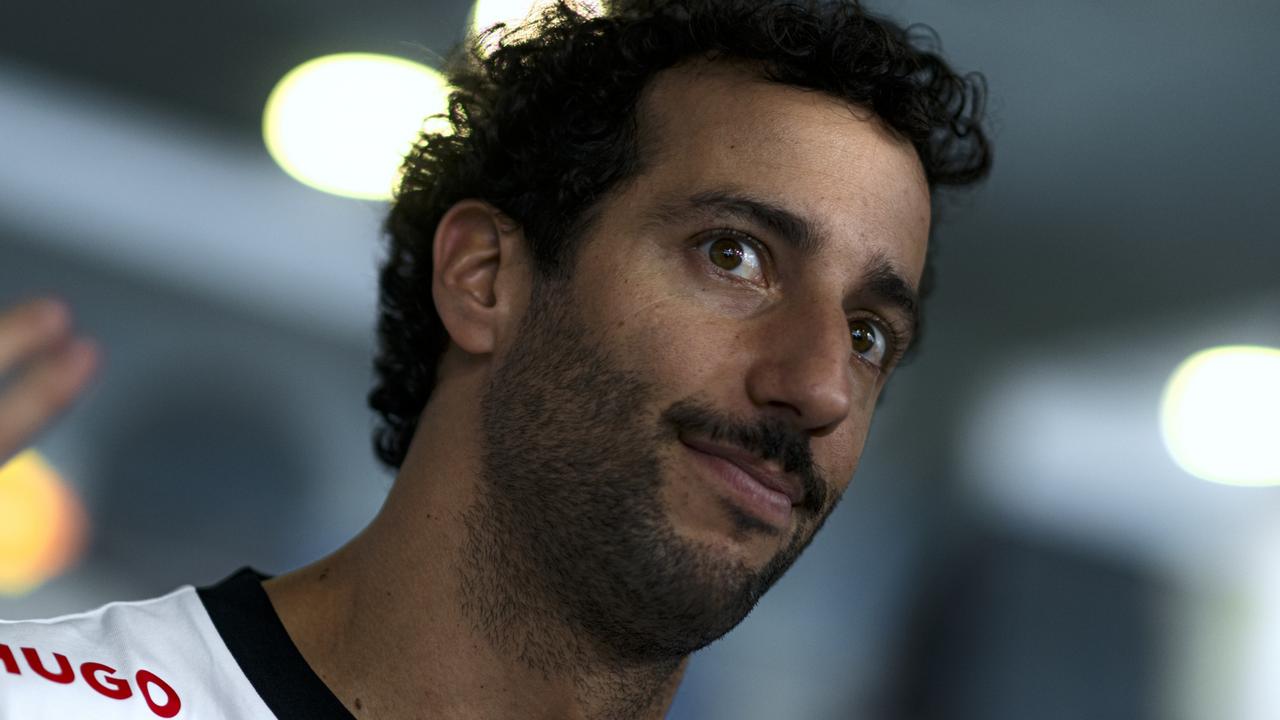 SINGAPORE, SINGAPORE - SEPTEMBER 19: Daniel Ricciardo of Australia and Visa Cash App RB looks on in the Paddock during previews ahead of the F1 Grand Prix of Singapore at Marina Bay Street Circuit on September 19, 2024 in Singapore, Singapore. (Photo by Rudy Carezzevoli/Getty Images)