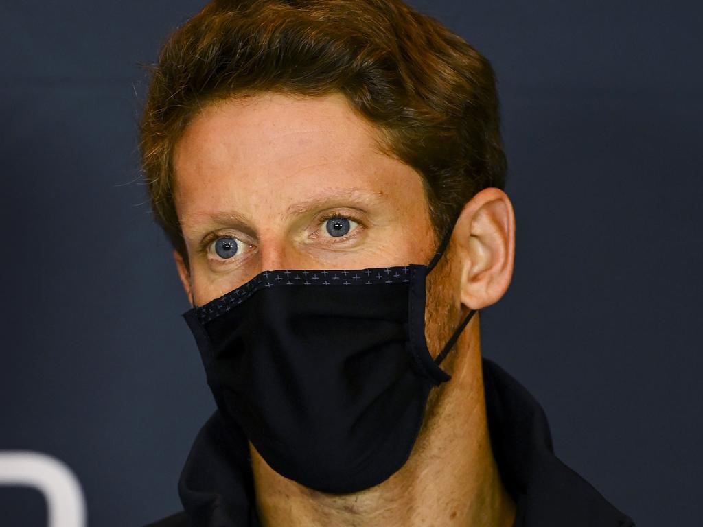 Grosjean’s sad exit.