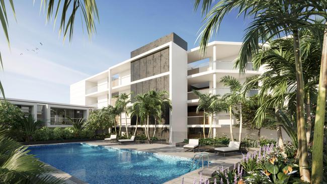 Vave Scarborough will include a mix of pool side and ocean view villas.