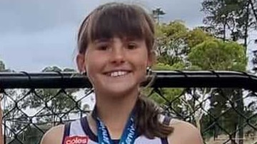 Holly Yorke. Picture: Yarra Ranges Little Athletics club.