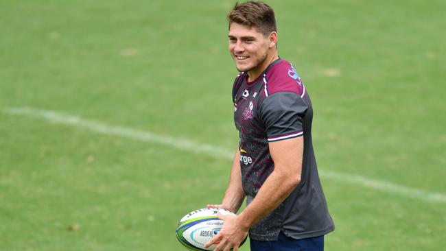 James O’Connor returns to the Reds’ starting line-up for the clash against the Lions. Picture: AAP