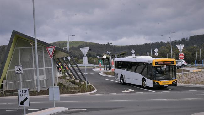 The new Huntingfield park and ride facility. Picture: Kenji Sato