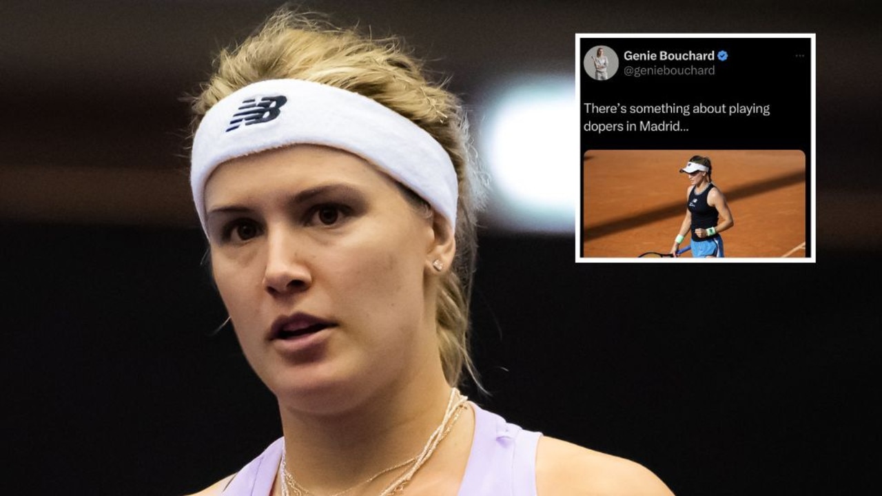 No way these are real size - Eugenie Bouchard reacts to Serbian