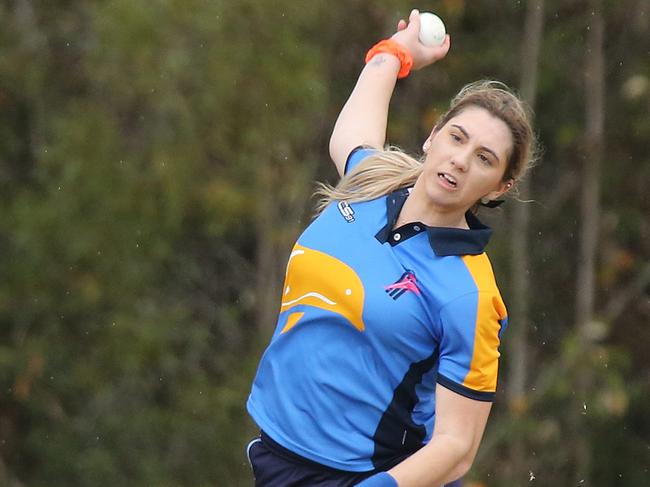 Gold Coast Dolphins all-rounder Carly Fuller.