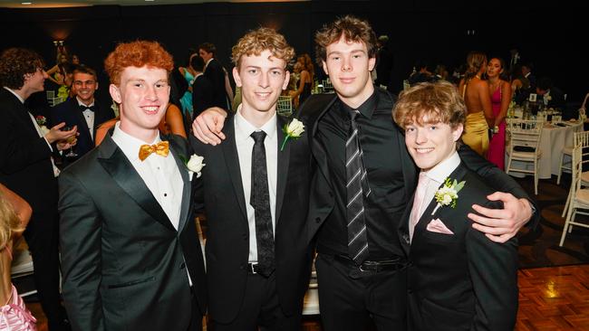 Plenty of smiles on dials at the Villanova formal. Picture supplied by Villanova College