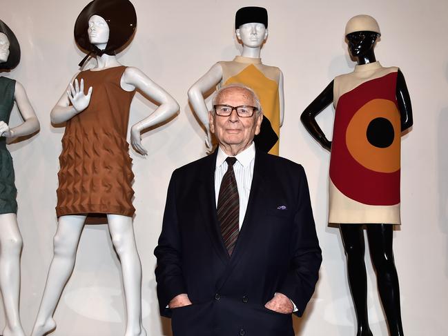 Pierre Cardin was known for his modern aesthetic. Picture: Getty Images