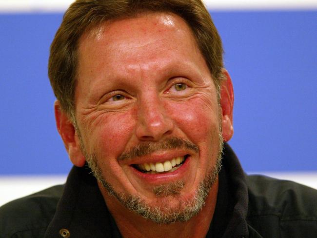 Oracle’s Larry Ellison. Picture: Michael Bradley/Getty Images