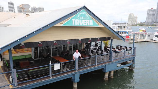 Fisherman's Wharf Tavern before its closure last month. Picture: Glenn Hampson