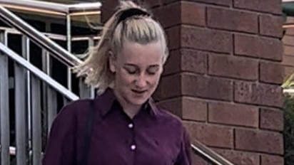 Jasmine Maree Eckert, 19, pleaded guilty to one count of assaulting police when she faced Hervey Bay Magistrates Court on Thursday.