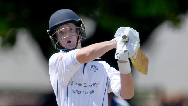 Townsville A Grade Cricket game between Brothers and Wests at Cutheringa. Brothers Zachary Hayes. Picture: Evan Morgan