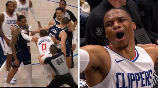 LA Clippers’ Russell Westbrook Ejected Over Aussie Clash In Fiery End ...