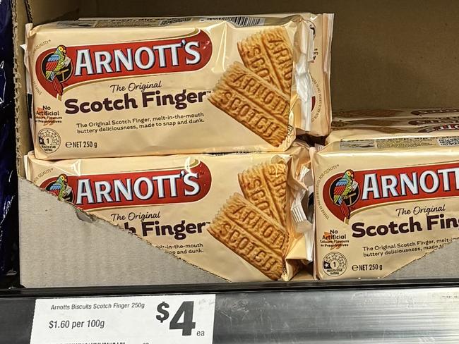 Arnott's reveal sales growing for 118-year-old biscuit. Picture: news.com.au