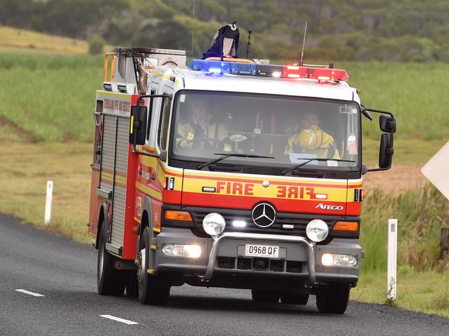 Firefighters respond after campfire ignites surrounding area