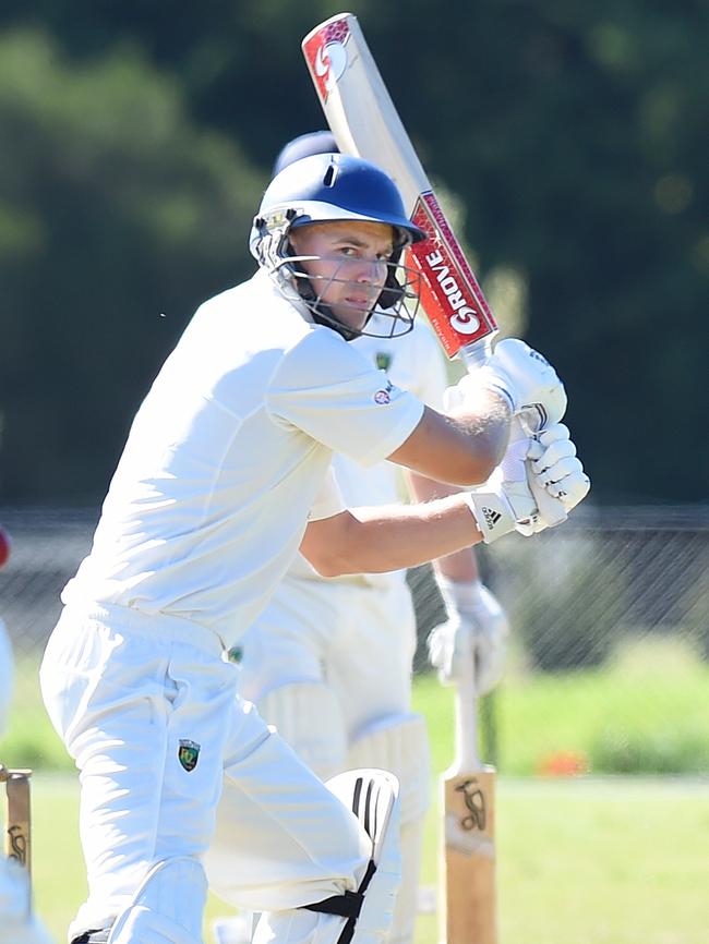 Rory Collins in action for Plenty Valley. Picture: Josie Hayden