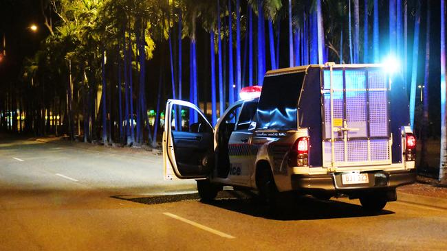 NT Police pursued an 18-year-old driver shortly before midnight on Thursday. Picture: Keri Megelus